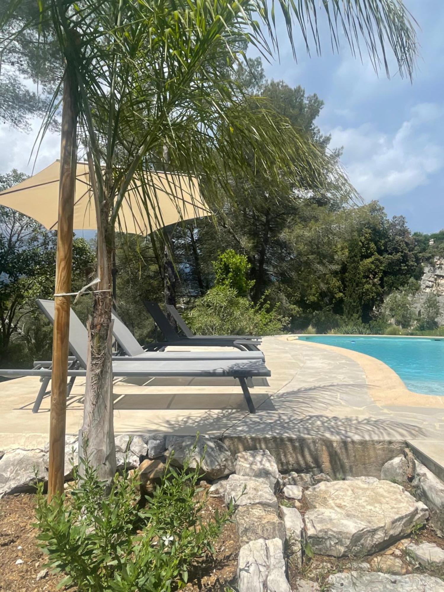 La Villa Des Carriers- Maison Avec Piscine Proche Mer ロックフォール・レ・パン エクステリア 写真