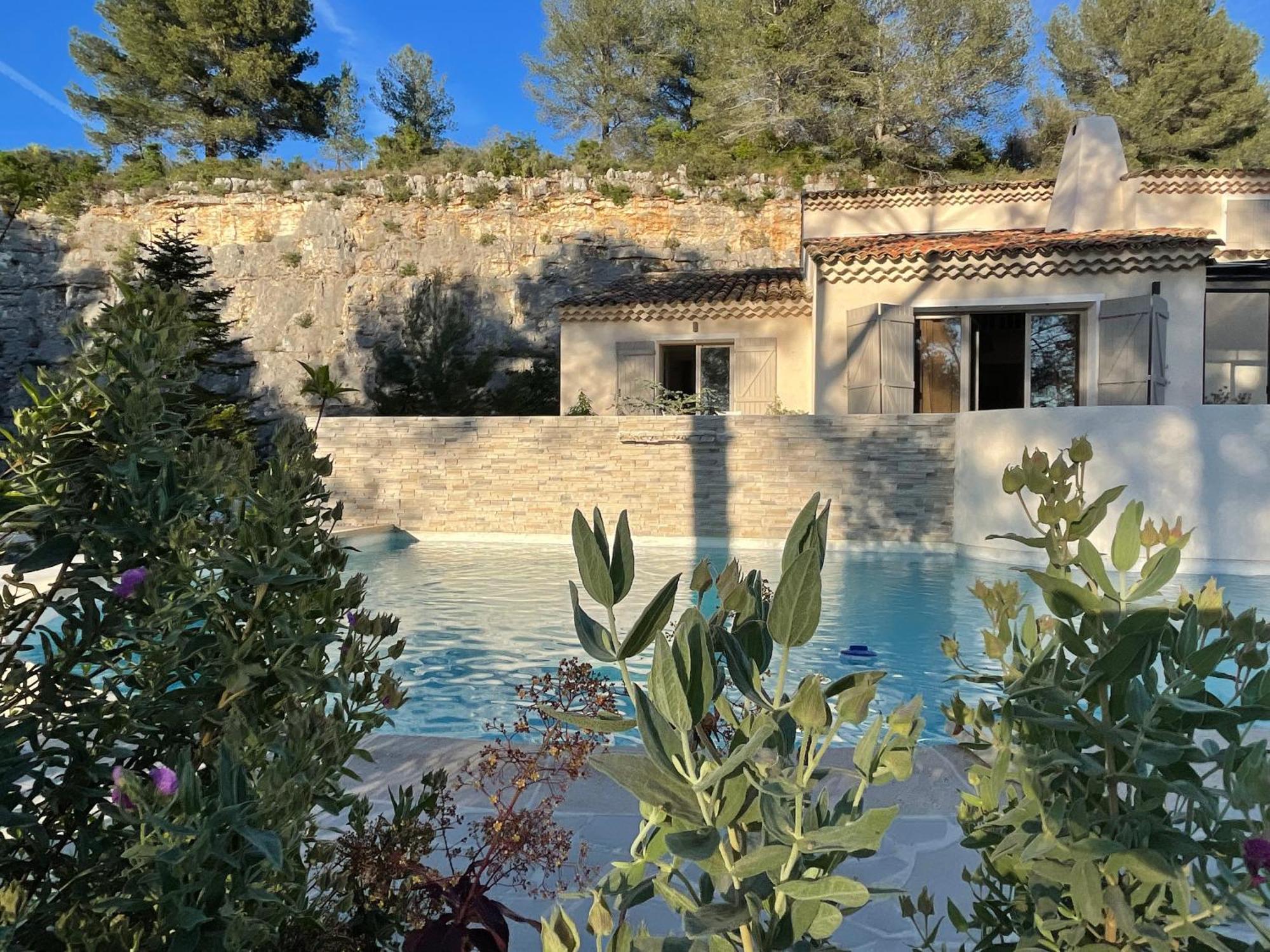 La Villa Des Carriers- Maison Avec Piscine Proche Mer ロックフォール・レ・パン エクステリア 写真