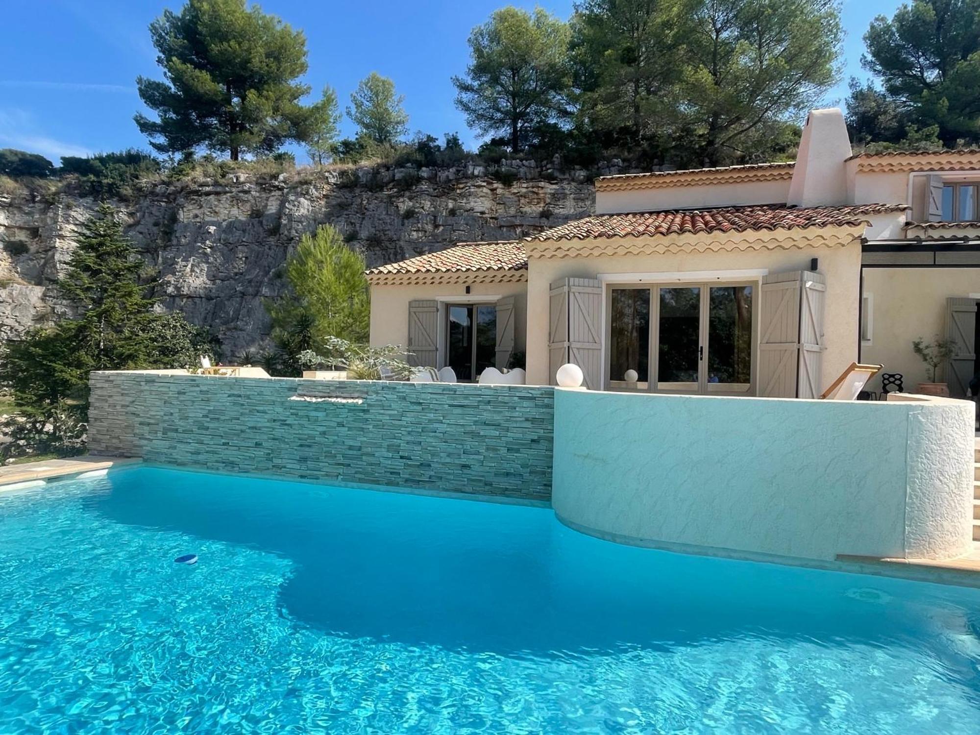 La Villa Des Carriers- Maison Avec Piscine Proche Mer ロックフォール・レ・パン エクステリア 写真
